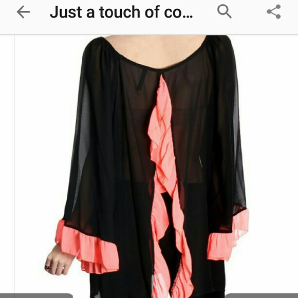 🔴SOLD🔴LAST ONE! Just a touch of Coral top. - Picture 2 of 4