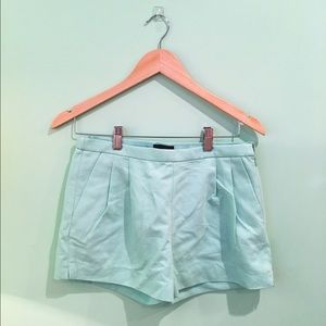 J.CREW teal shorts
