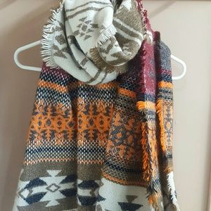 Two-Sided Blanket Scarf