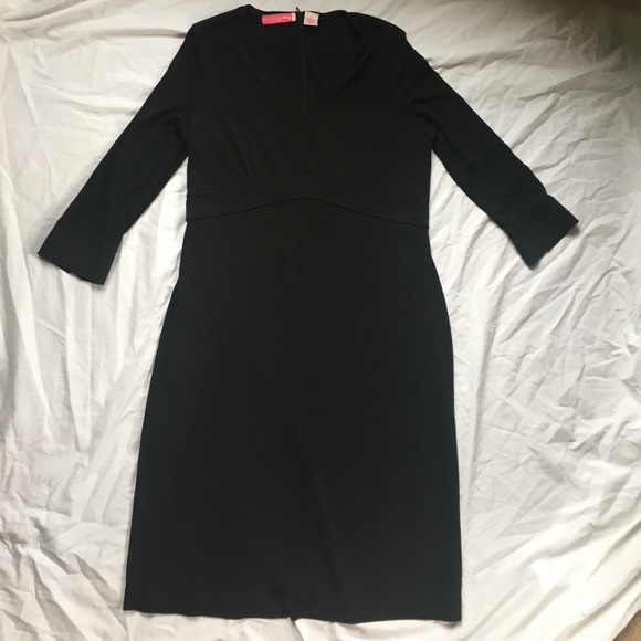 Black Stretchy Liz Lange Maternity Dress