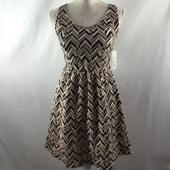 Maison Jules zigzag dress