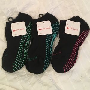Pure Barre Socks 6 pairs