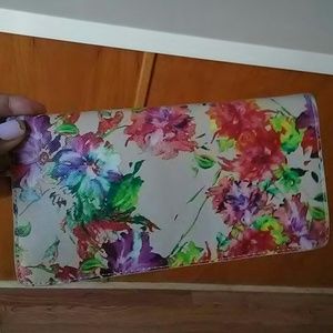 Floral wallet