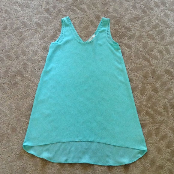 Pink Republic, women's sz XS, mint blouse