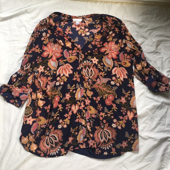 Motherhood Maternity Floral light Shirt