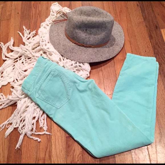 🌟SALE🌟J. Crew Mint Corduroy Skinny Pants - Picture 3 of 4