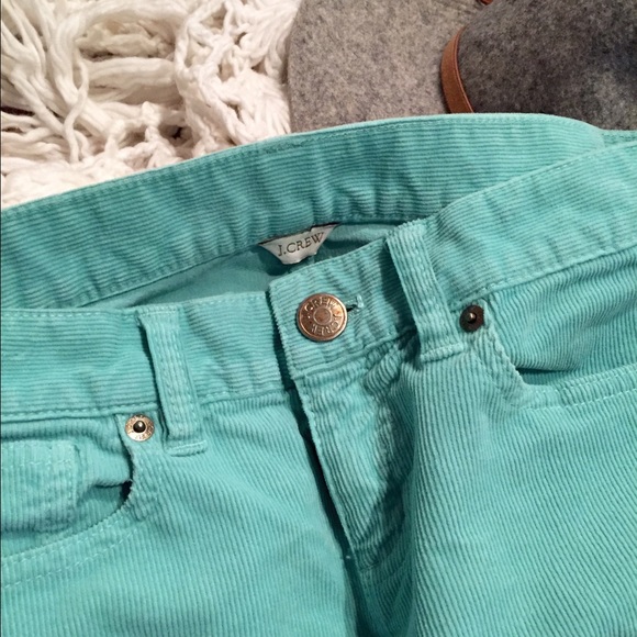 🌟SALE🌟J. Crew Mint Corduroy Skinny Pants - Picture 4 of 4