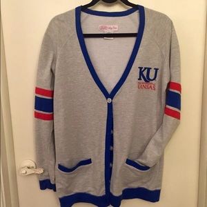 KU cardigan