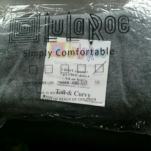 Lularoe heathered gray leggings TC