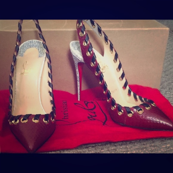 Christian Louboutin 100mm Sling Back