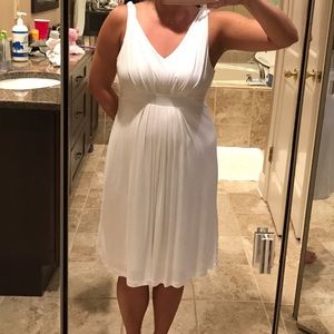 Loft white dress