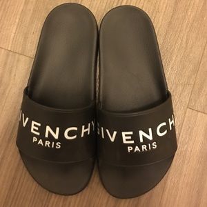 Givenchy Rubber Slides Women's