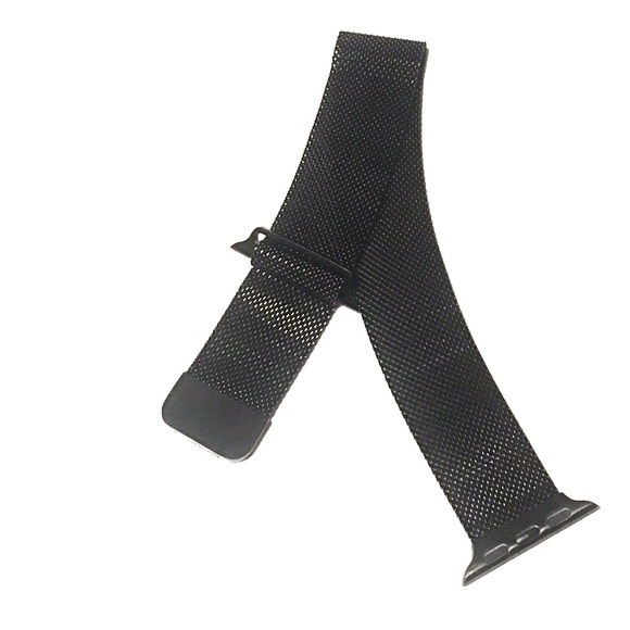 38mm Black magnetic Apple Watch band.