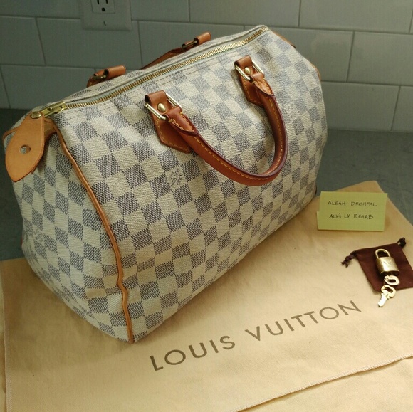 Louis Vuitton Speedy 30 Damier Azur (DA)