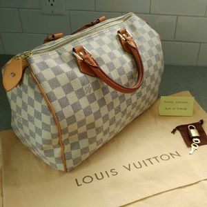 Louis Vuitton Speedy 30 Damier Azur (DA)
