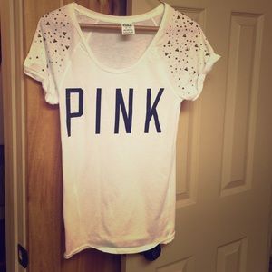 NEW NEVER WORN pink shirt
