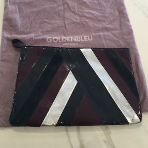 GOLDENBLEU LARGE CLUTCH✨