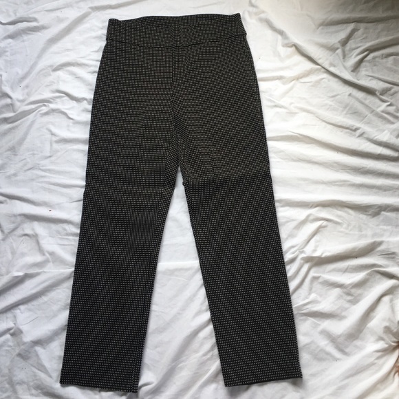 Stretchy Maternity Business Crop Pants