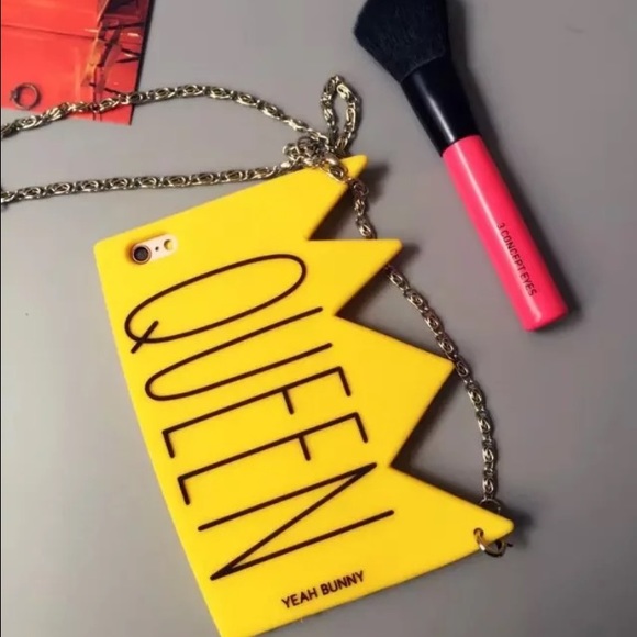 BUNDLE sale items! Silicone iPhone 6S cov w chain - Picture 2 of 3