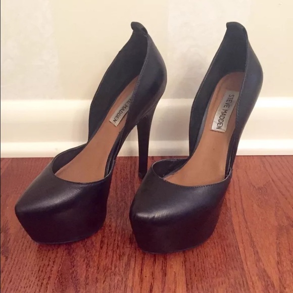 Steve Madden Black Heels