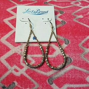 Lucky Goldtone Earrings