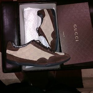 Mens Gucci Lombok Sneakers sz 10.5
