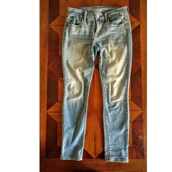 Light wash jeans