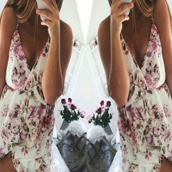 floral romper