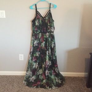 Stunning Plus Size Lane Bryant Maxi Dress