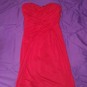 Gorgeous red mini dress