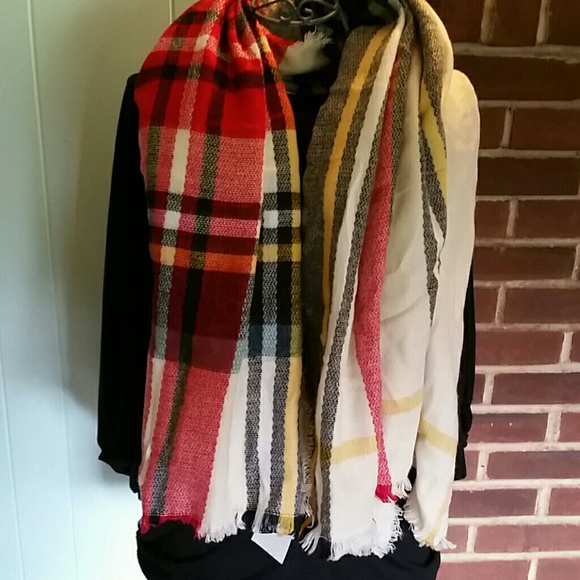 Soft Blanket Scarf Shawl - Picture 3 of 4