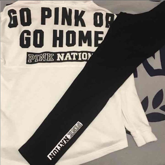 Vs pink Go pink or go home matching set