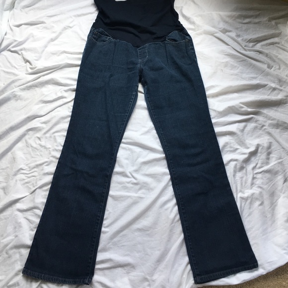 Dark Blue Liz Lange Maternity Jeans