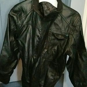 Boy leather jacket