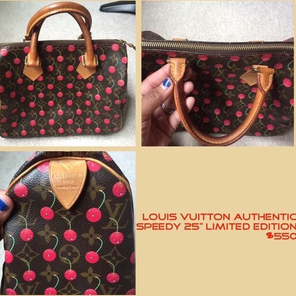 Authentic Louis Vuitton limited speedy25" **trade*