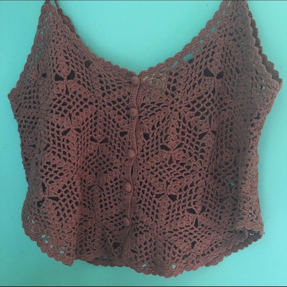Crocheted Crop - Picture 2 of 3