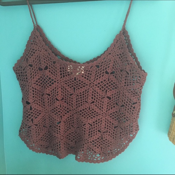 Crocheted Crop - Picture 3 of 3
