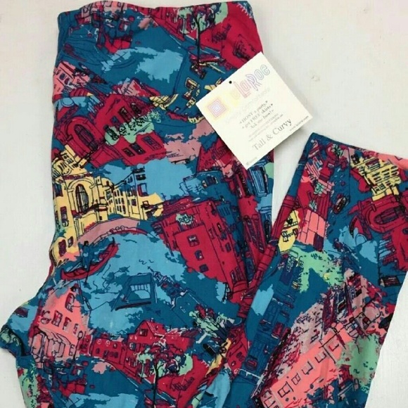LuLaRoe Europe Landmark Leggings TC