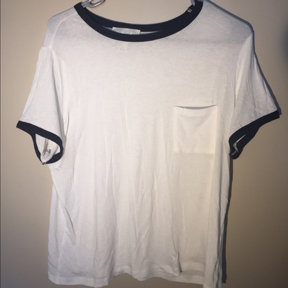 Black and White Forever 21 plus shirt