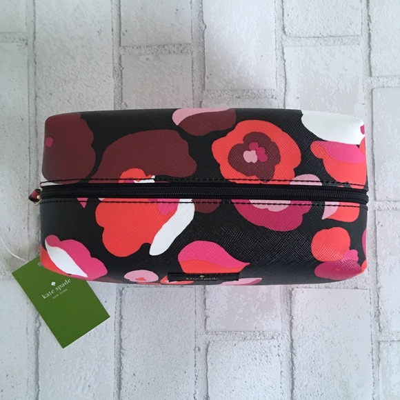 NEW!!! 5⭐️ Kate Spade Laurel Way Print Makeup Bag - Picture 3 of 4