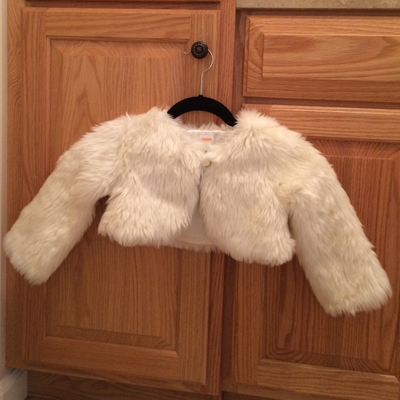 Gymboree Other - Faux Fur Cropped Jacket