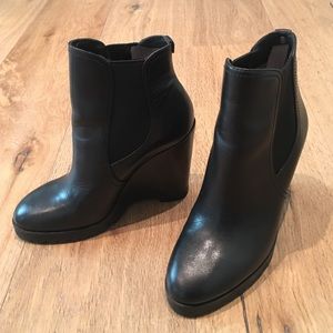 Michael Kors wedge boots