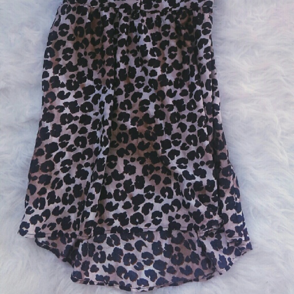 Cheetah Print High low Dress - Picture 4 of 8