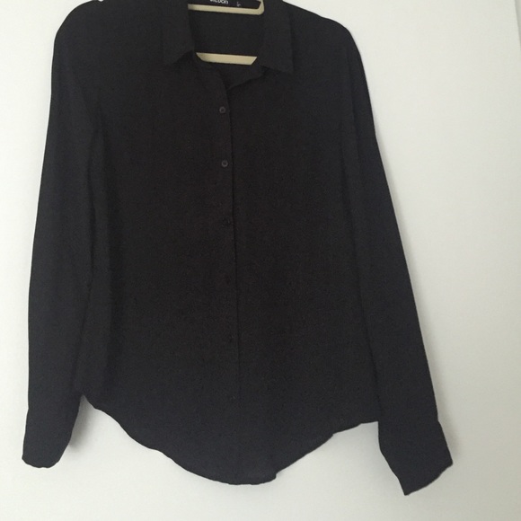 Gorgeous lightly sheered blouse