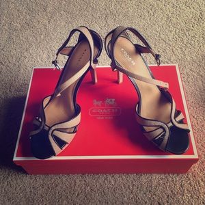 Never worn Coach Heels ⭐️ NEW LOW PRICE ⭐️