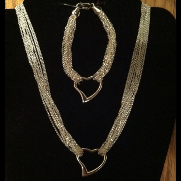 🤍7.5" Sterling 4-Strand Open Heart Bracelet - Picture 4 of 4