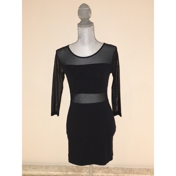 Mesh Bodycon Dress!