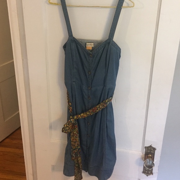 Anthropologie denim dress