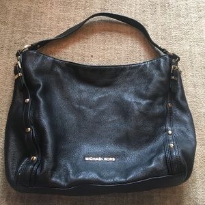 Black leather Michael Kors bag