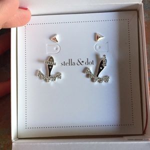 Stella & Dot Pace Triangle Ear Jacket